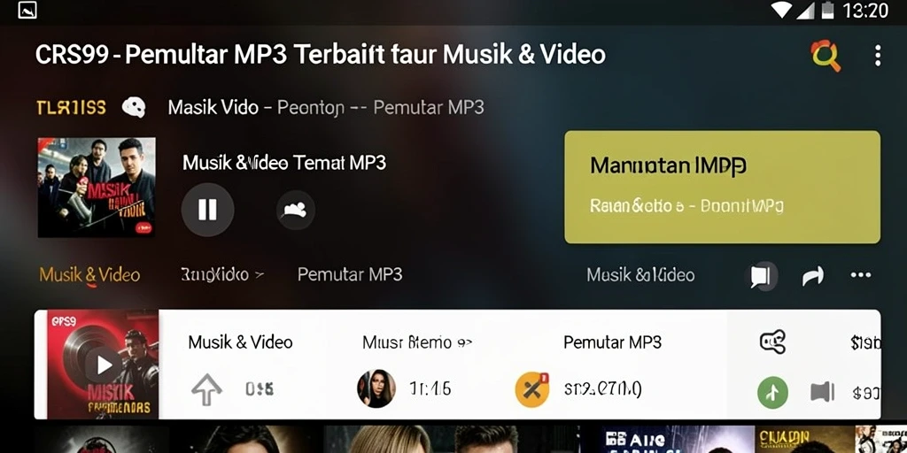 Tampilan antarmuka CRS99 yang sederhana dan menarik.