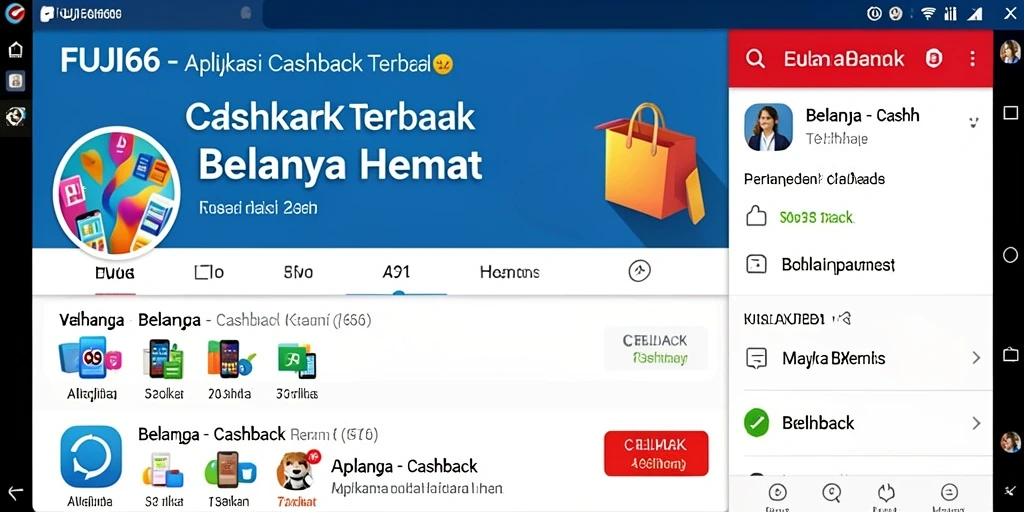 Antarmuka FUJI66 yang modern dan informatif untuk Cashback.